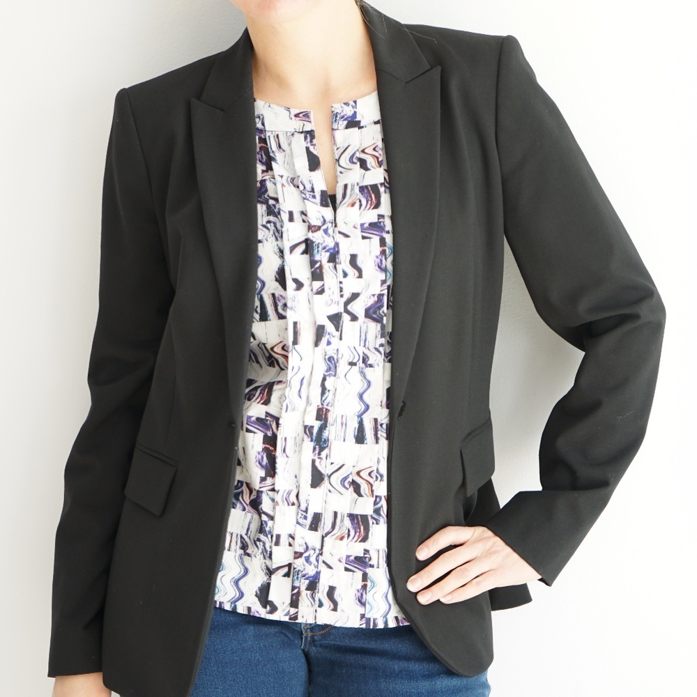 Women's Calvin Klein Classic Black Suit Jacket